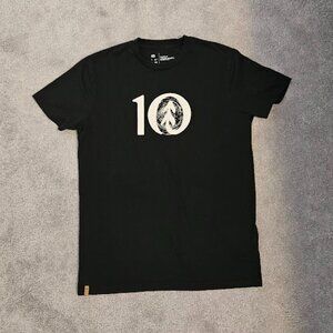 Men's Tentree Recycled Polyester Woodgrain T-Shirt - Size Medium